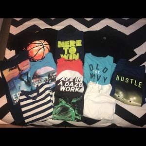 11. Boys t shirts  used